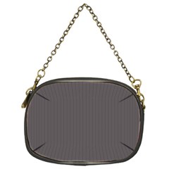 Carbon Grey - Chain Purse (one Side) by FashionLane