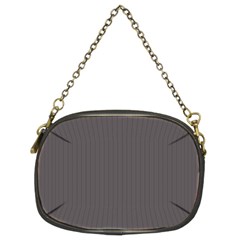 Carbon Grey - Chain Purse (two Sides) by FashionLane