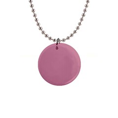 Cashmere Rose - 1  Button Necklace by FashionLane