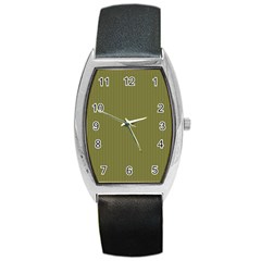 Woodbine Green - Barrel Style Metal Watch by FashionLane