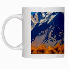 Aconcagua Park Landscape, Mendoza, Argentina White Mugs by dflcprintsclothing