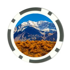 Aconcagua Park Landscape, Mendoza, Argentina Poker Chip Card Guard by dflcprintsclothing