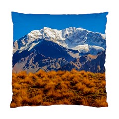 Aconcagua Park Landscape, Mendoza, Argentina Standard Cushion Case (two Sides) by dflcprintsclothing