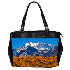 Aconcagua Park Landscape, Mendoza, Argentina Oversize Office Handbag (2 Sides)