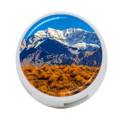 Aconcagua Park Landscape, Mendoza, Argentina 4-port Usb Hub (one Side) by dflcprintsclothing