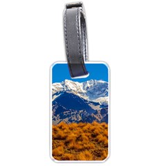 Aconcagua Park Landscape, Mendoza, Argentina Luggage Tag (one Side) by dflcprintsclothing