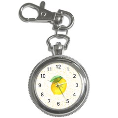 Illustration Sgraphic Lime Orange Key Chain Watches by HermanTelo