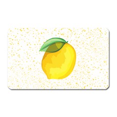 Illustration Sgraphic Lime Orange Magnet (rectangular) by HermanTelo