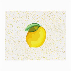 Illustration Sgraphic Lime Orange Small Glasses Cloth by HermanTelo