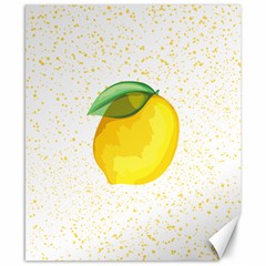 Illustration Sgraphic Lime Orange Canvas 8  X 10  by HermanTelo