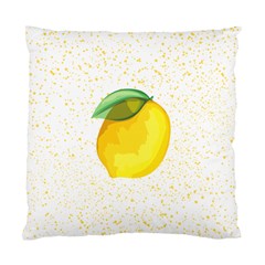 Illustration Sgraphic Lime Orange Standard Cushion Case (one Side) by HermanTelo