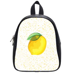 Illustration Sgraphic Lime Orange School Bag (small)