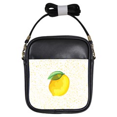 Illustration Sgraphic Lime Orange Girls Sling Bag by HermanTelo