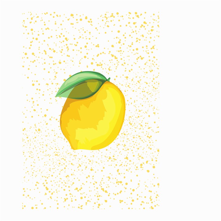 Illustration Sgraphic Lime Orange Small Garden Flag (Two Sides)