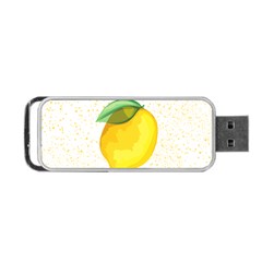 Illustration Sgraphic Lime Orange Portable Usb Flash (two Sides)