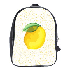 Illustration Sgraphic Lime Orange School Bag (xl)