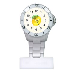 Illustration Sgraphic Lime Orange Plastic Nurses Watch by HermanTelo