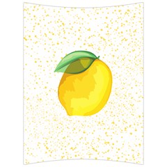 Illustration Sgraphic Lime Orange Back Support Cushion