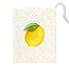 Illustration Sgraphic Lime Orange Drawstring Pouch (4xl) by HermanTelo