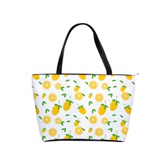 Illustrations Lemon Citrus Fruit Yellow Classic Shoulder Handbag