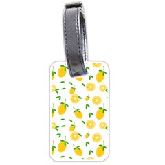 Illustrations Lemon Citrus Fruit Yellow Luggage Tag (one side)