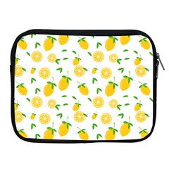 Illustrations Lemon Citrus Fruit Yellow Apple iPad 2/3/4 Zipper Cases