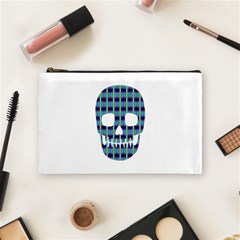 Mo 98 190 Skull  Cosmetic Bag (medium) by Mrozarpop