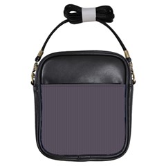 Dark Smoke Grey - Girls Sling Bag by FashionLane