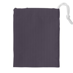 Dark Smoke Grey - Drawstring Pouch (4xl) by FashionLane