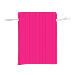 Deep Hot Pink - Lightweight Drawstring Pouch (l) by FashionLane