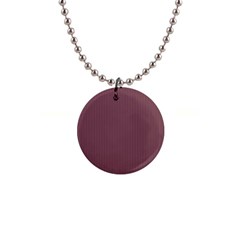 Dull Purple - 1  Button Necklace by FashionLane