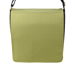 Faded Jade - Flap Closure Messenger Bag (l) by FashionLane