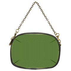 Crocodile Green - Chain Purse (Two Sides)