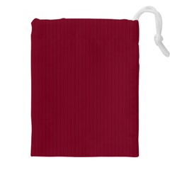 Rhubarb Red - Drawstring Pouch (4xl) by FashionLane