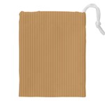 Pale Brown - Drawstring Pouch (5XL) Front