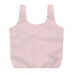 Pale Pink - Full Print Recycle Bag (L)