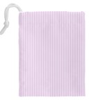 Pale Purple - Drawstring Pouch (5XL) Back