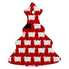 Black Sheep Christmas Tree Ornament (two Sides)