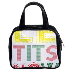 Let It Snow Classic Handbag (two Sides)