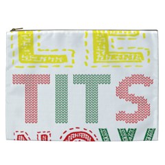 Let It Snow Cosmetic Bag (xxl) by NoHang