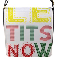 Let It Snow Flap Closure Messenger Bag (s) by NoHang