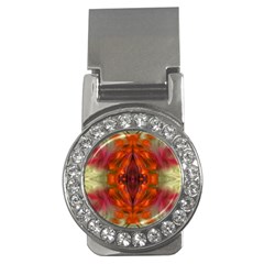 Landscape In A Colorful Structural Habitat Ornate Money Clips (cz)  by pepitasart