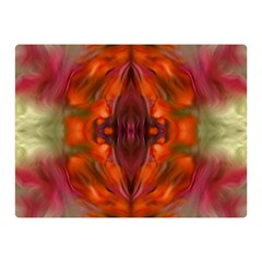 Landscape In A Colorful Structural Habitat Ornate Double Sided Flano Blanket (mini)  by pepitasart