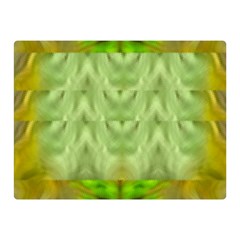 Landscape In A Green Structural Habitat Ornate Double Sided Flano Blanket (mini)  by pepitasart