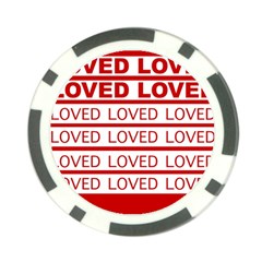 Loved Poker Chip Card Guard (10 Pack)