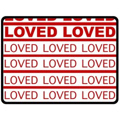 Loved Fleece Blanket (large) 