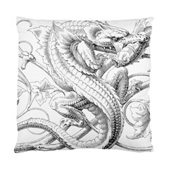 Dragon Lizard Vector Monster Standard Cushion Case (two Sides)