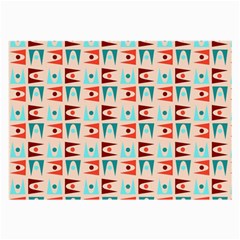 Retro Digital Large Glasses Cloth by Mariart