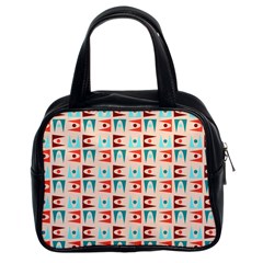 Retro Digital Classic Handbag (two Sides)