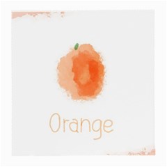 Orange Fruit Watercolor Painted Medium Glasses Cloth by Mariart